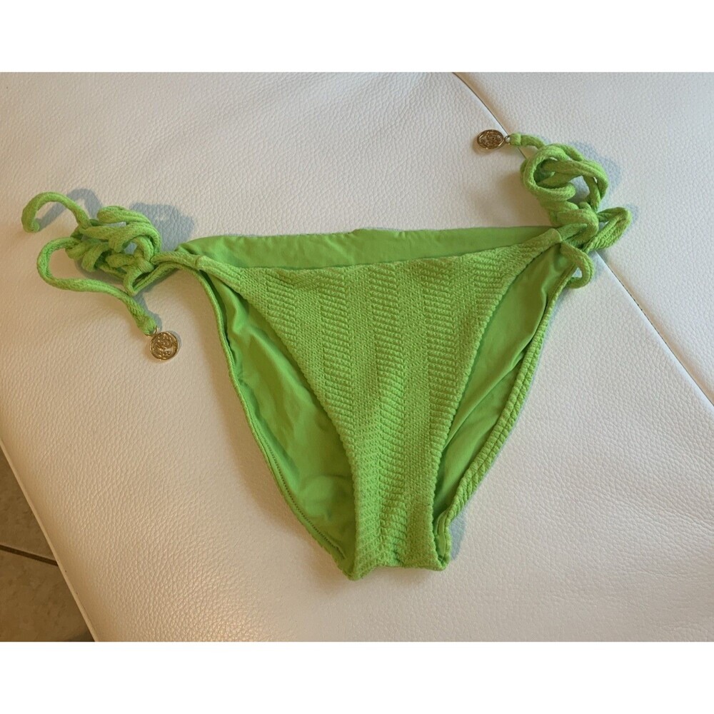 Luli Fama green bikini bottom, size M